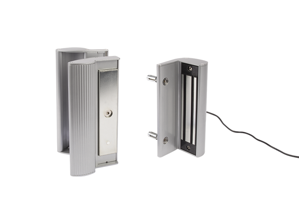 Cerradura electromagnética con agarradero