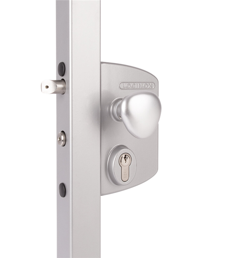 Surface mounted electric gate lock with Fail Open functionality