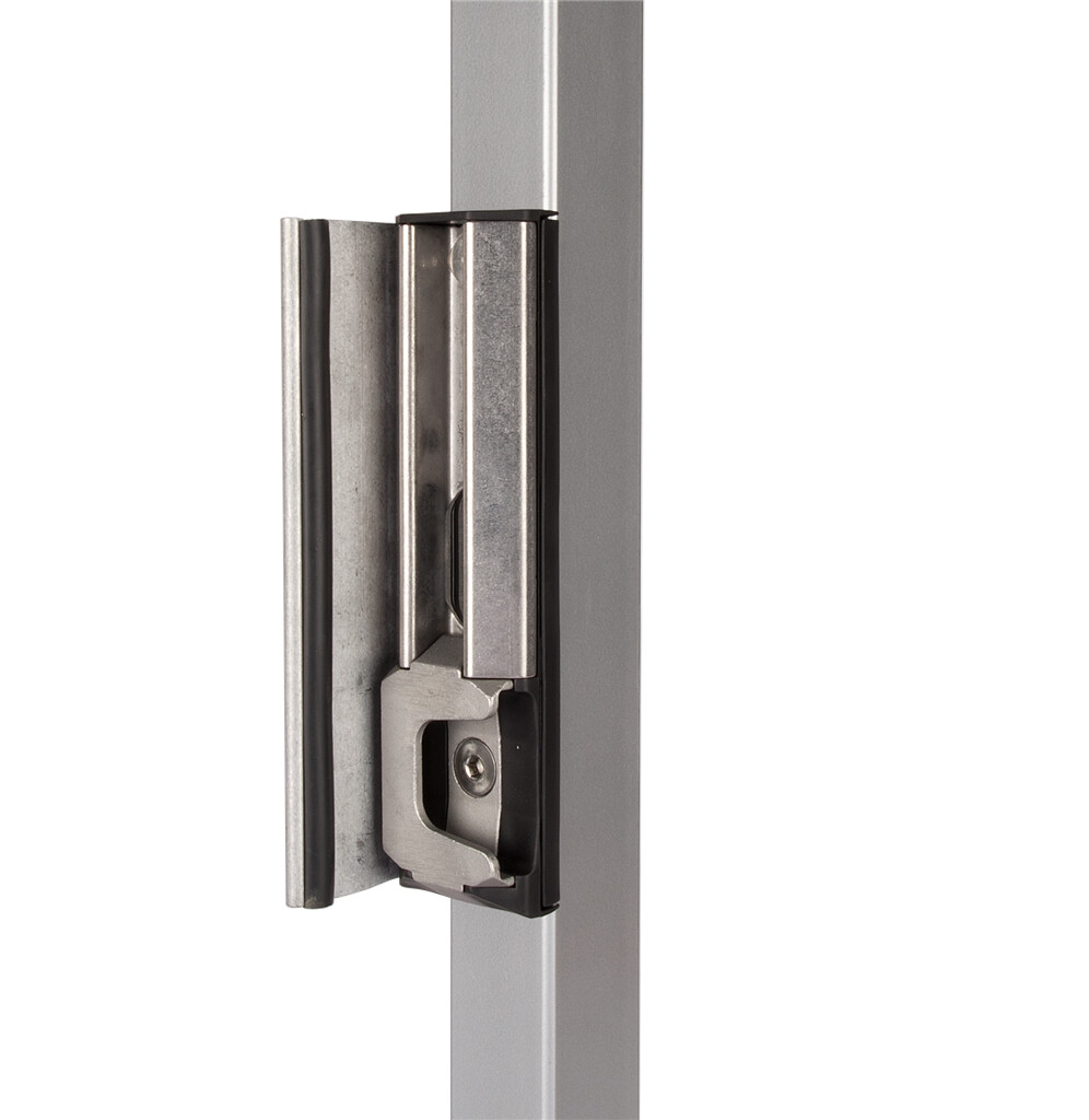 Adjustable security keep out of stainless steel
