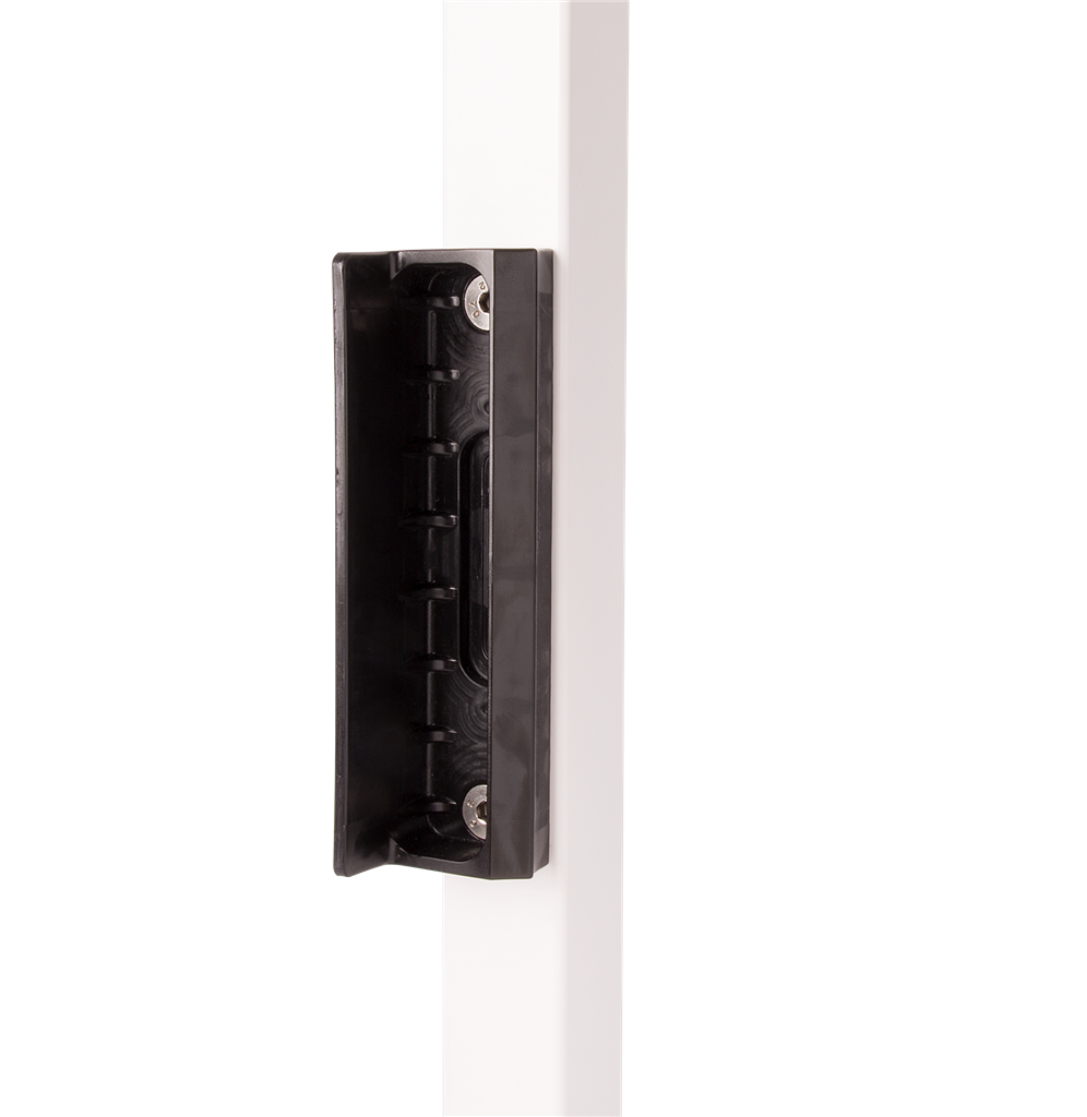 Gâche polyamide pour portillon de jardin