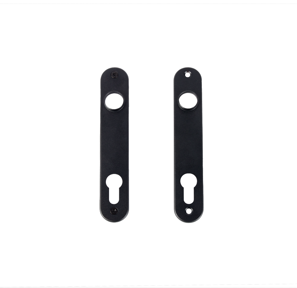 Embellecedor de aluminio anodizado para cerraduras embutidas