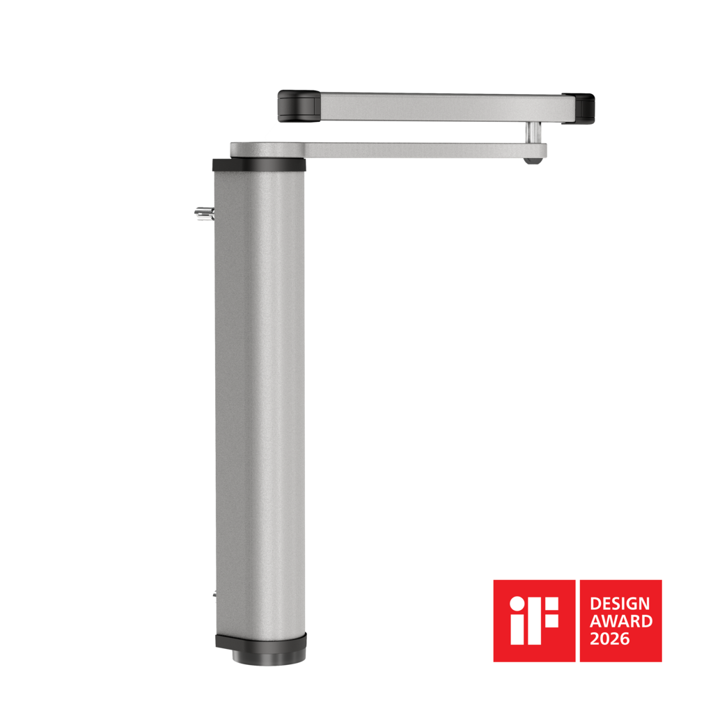 Motorised gate closer for pedestrian swing gates