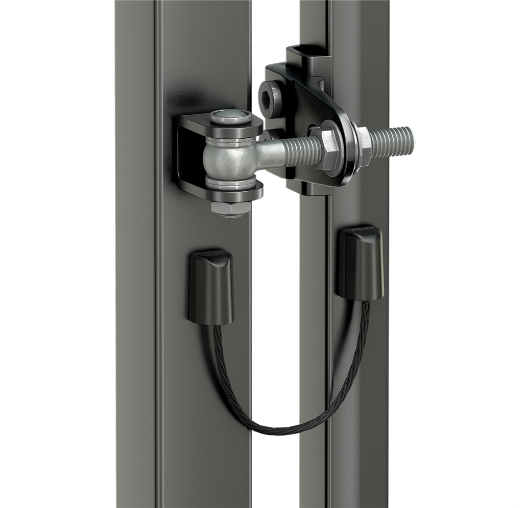 Câble inox anti-chute pour portails jusqu'à 500 kg