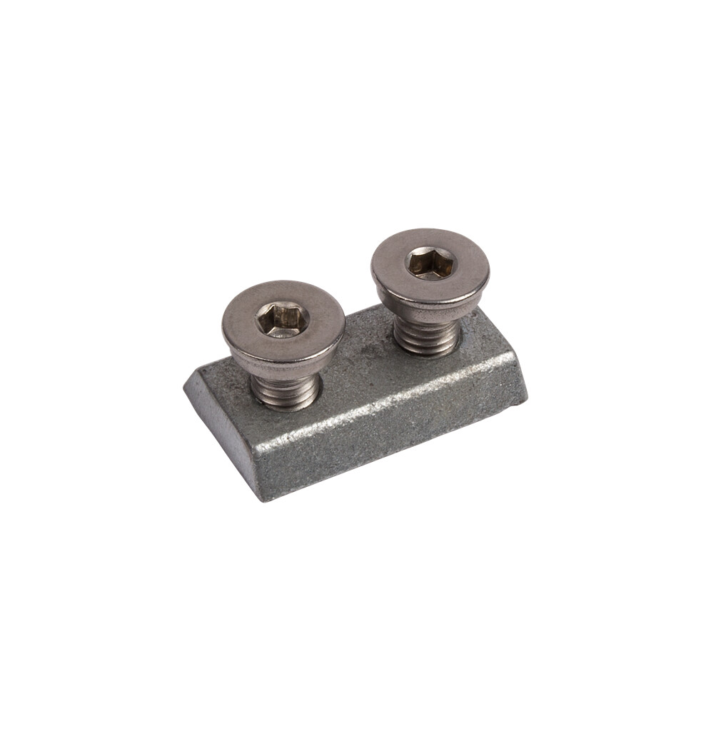 Claw nut and bolts for 4D hinges