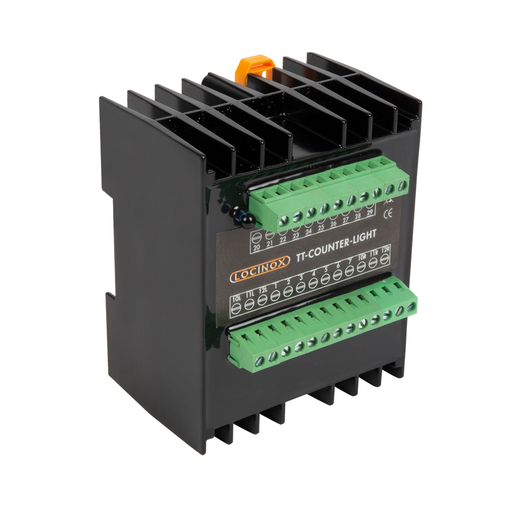 Counter & passing light signals module for TURNITEC