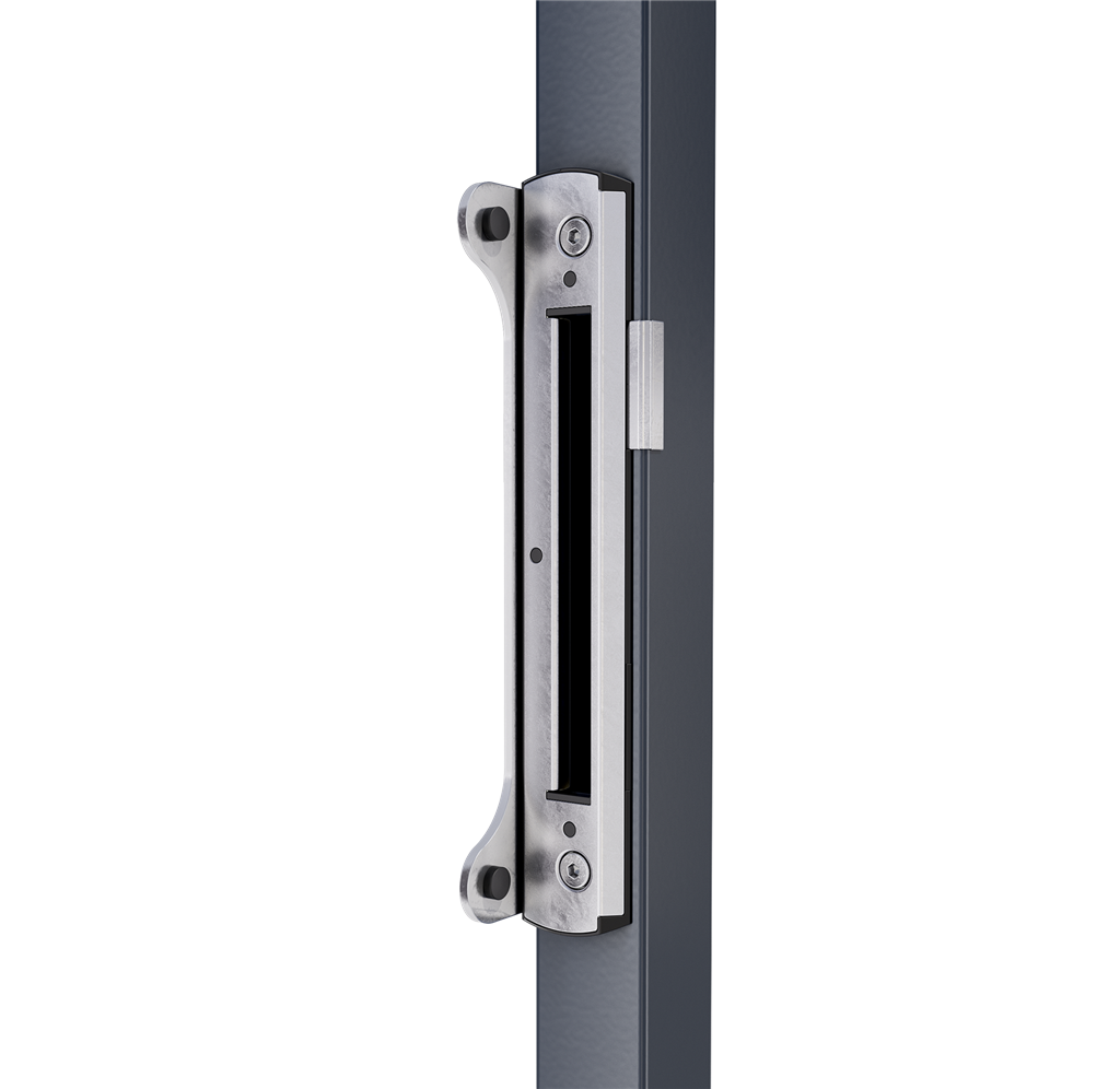 Врезная ответная планка из нержавеющей стали для замков Fortylock, Fiftylock и Sixtylock