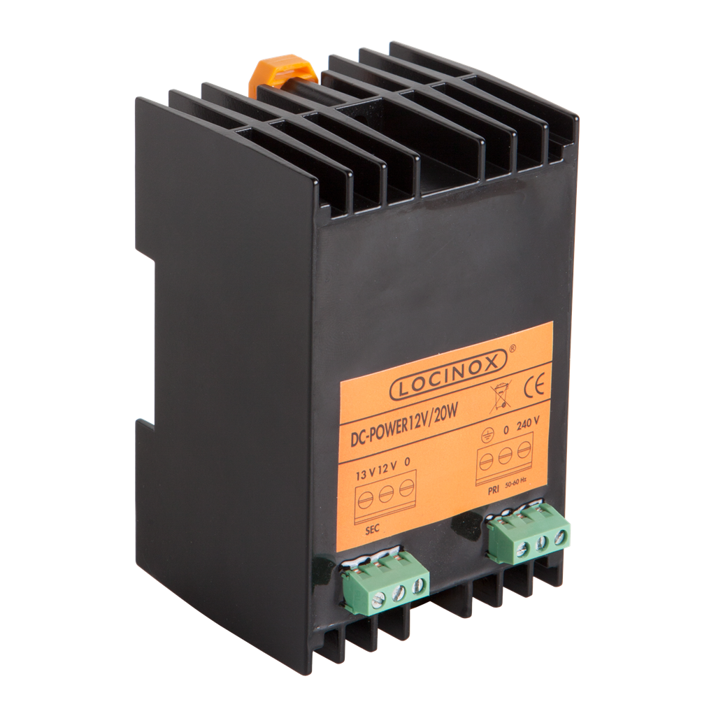 Safety power supply 12V and 13V DC