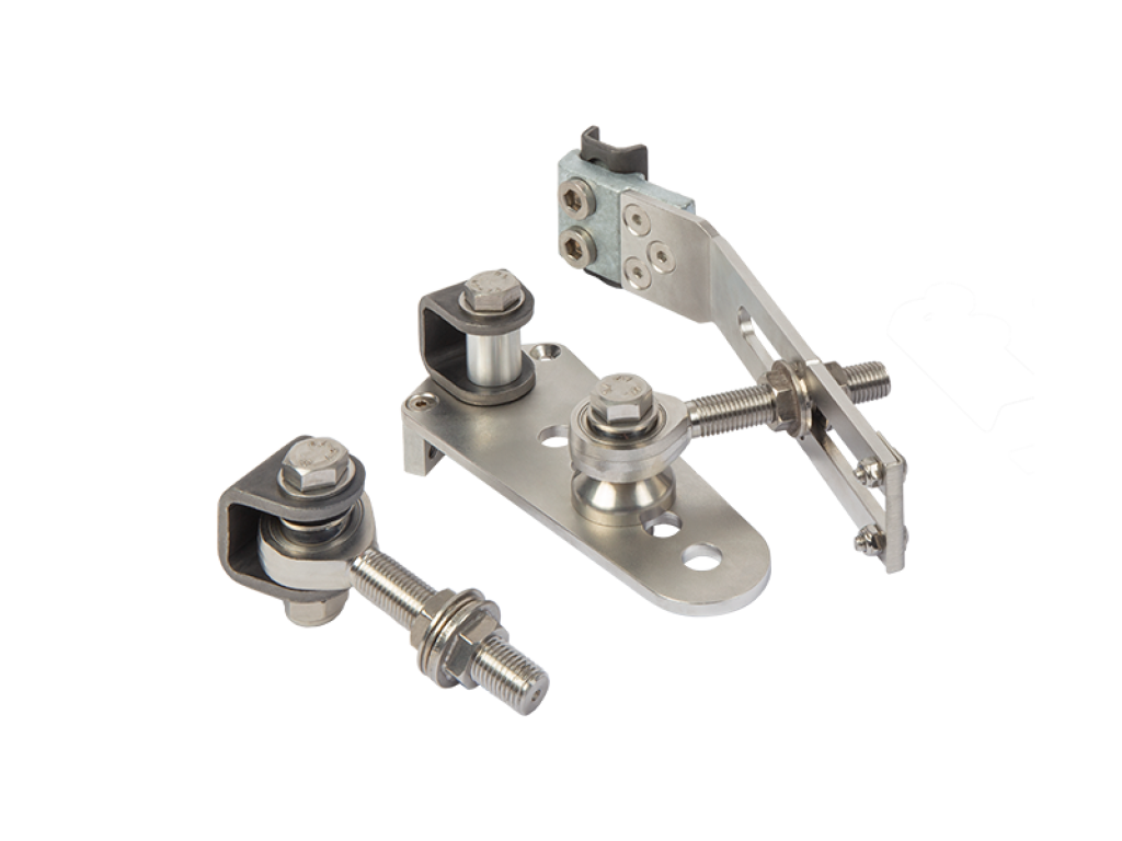180° hinge set for ascending slopes