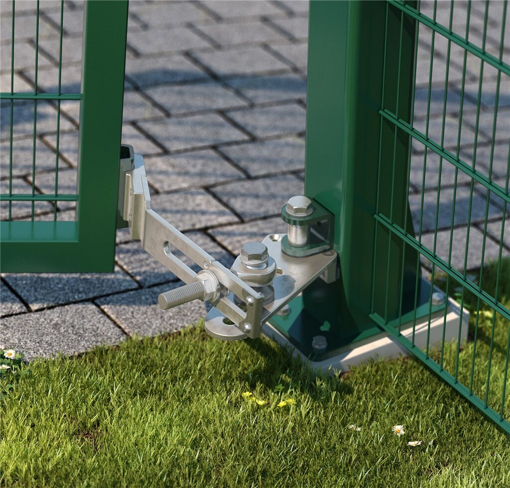 180° hinge set for ascending slopes