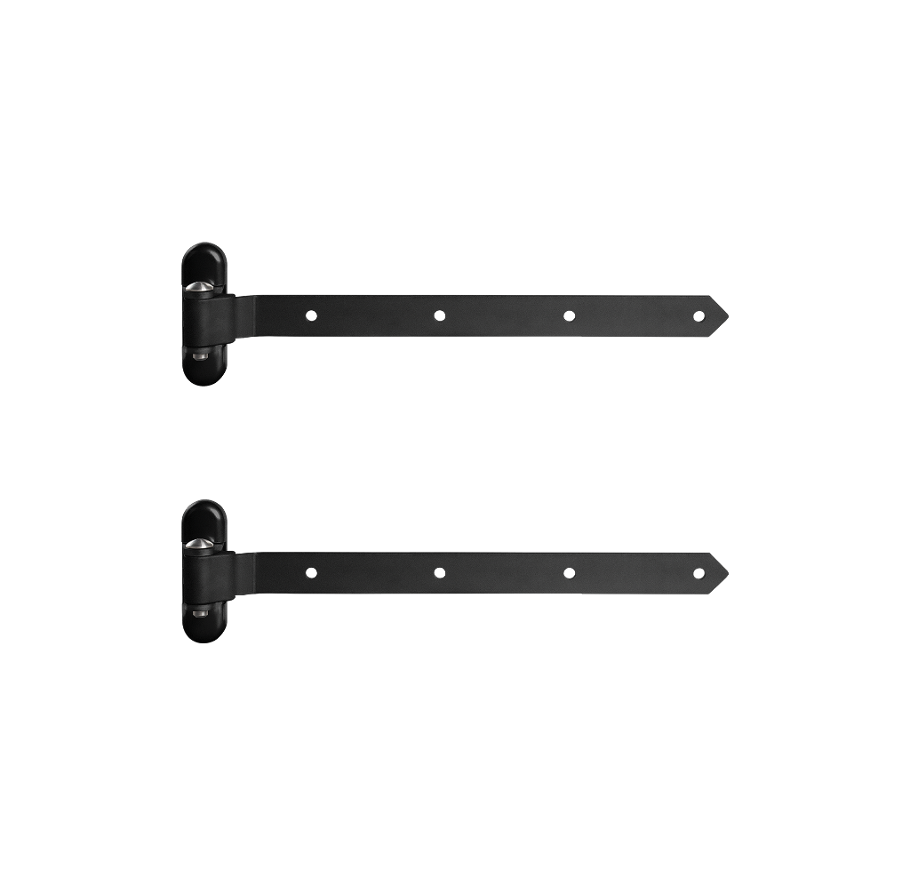 180° 3-way adjustment hinge for wooden gates