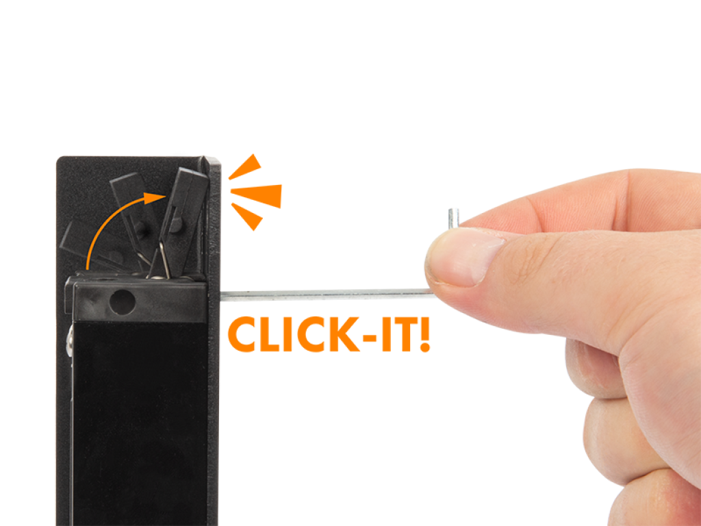 Gâche électrique à encastrer de haute résistance pour serrures Fortylock, Fiftylock et Sixtylock