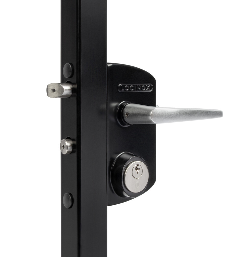 Surface mounted US Mortise cylinder gate lock (USA)