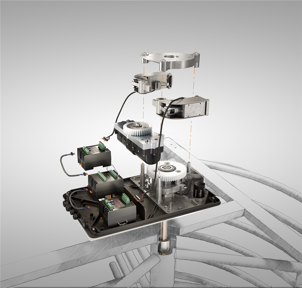 TURNITEC - Mécanisme (électro)mécanique modulable pour tourniquet