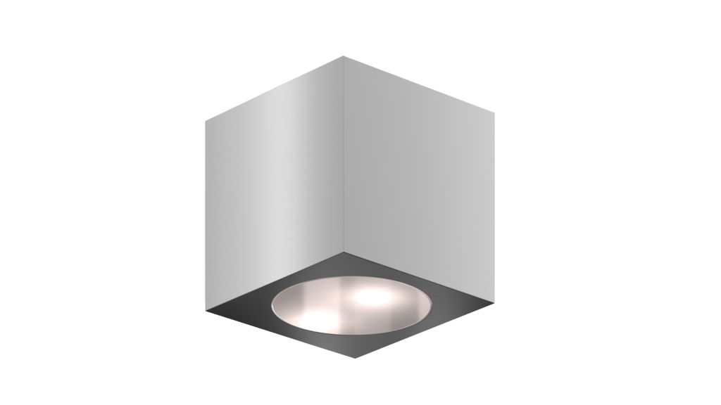 Architecturale kubusvormige wandverlichting