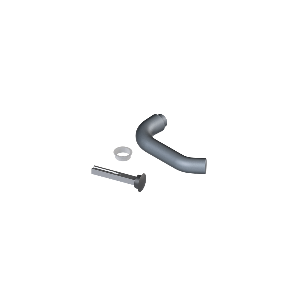 Klamka aluminiowa jednostronna