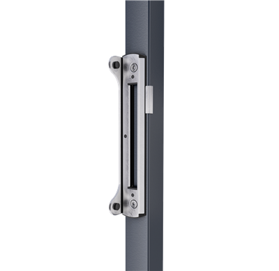 Stainless steel surface mounted keep for surface mounted locks