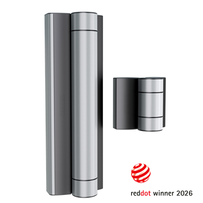 Motorised hinge & gate closer in one for pedestrian gates