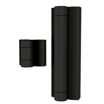 Motorised hinge & gate closer in one for pedestrian gates
