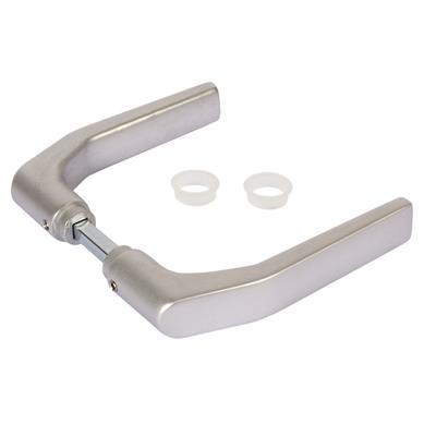 Anodized aluminium handle pair