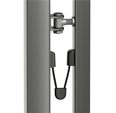 Cable de seguridad de acero inoxidable para puertas de hasta 500 kg