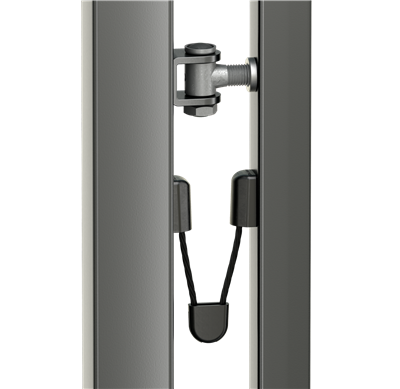 Câble inox anti-chute pour portails jusqu'à 500 kg