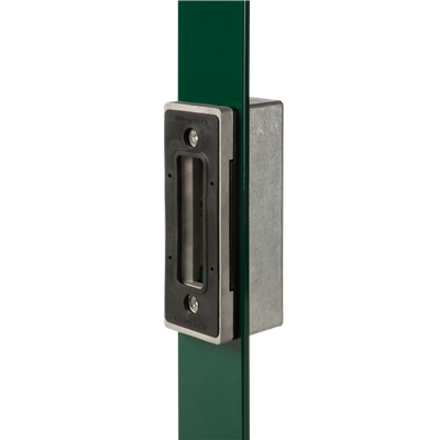 Aluminium adapter bakje voor platte profielen