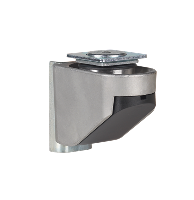 Adjustable 90° hinge with bearing