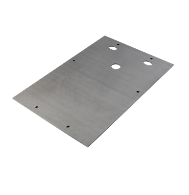 TURNITEC welding plate in black steel
