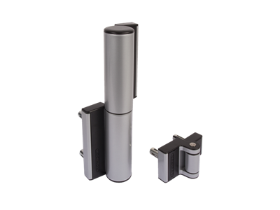 Compact hinge and gate closer in one