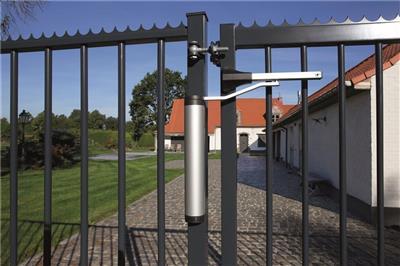 Powerful all-round hydraulic gate closer for 90° and 180° hinges