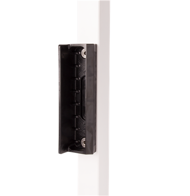 Gâche polyamide pour portillon de jardin