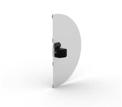 Security shroud for free exit code locks