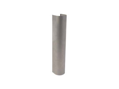 Uncoated aluminium cover for the Rhino and Verticlose-2 gate closers