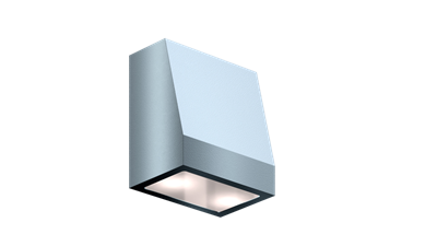 Architectural trapezoidal wall lighting