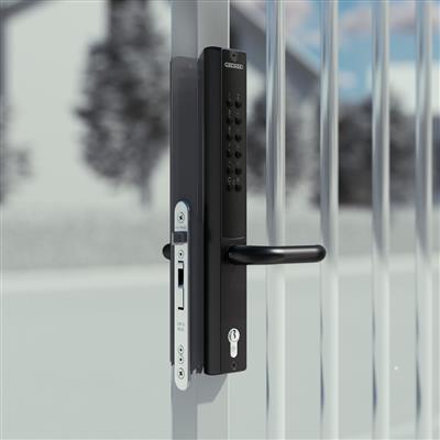 VERA - Cerradura con código de baterías para cerradura embutida