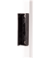 Polyamide garden gate keep for rectangular profiles