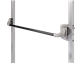 Drückerstange aus Aluminium für Aufbau-Torschlösser