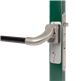 Anti paniekopener in aluminium voor insteeksloten