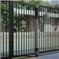 Motorised hinge & gate closer in one for pedestrian gates
