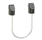 Stainless steel safety cable for gates up to 500 kg