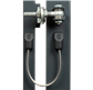 Stainless steel safety cable for gates up to 500 kg