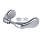 Krukpaar in geanodiseerd aluminium