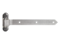 180° 3-way adjustment hinge for wooden gates