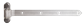 180° 3-way adjustment hinge for wooden gates