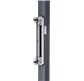 Stainless steel surface mounted keep for surface mounted locks