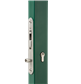 Handleless stainless steel insert lock with hook