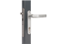 Insert lock with 40 mm backset for profiles of 60 mm or more