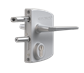 Surface mounted gate lock